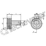K0025.16 EXCENTRIQUE DE BRIDAGE BAGUE A CRAN