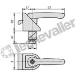 K1505.120 BOULON DE SERRAGE AVEC EQUERRE