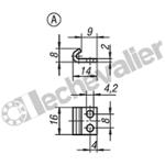 K0046.9142141 CONTRE-CROCHET, FORME:A ACIER