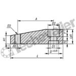 K1813.50 BRAS DE SERRAGE POUR BRIDE PIVOTANT