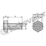 K0386.2416 INSERT A PICOTS SIX PANS M16X35 ACI