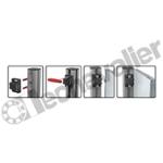 K1295.28401 FERMETURE MAGNETIQUE POLYAMIDE,NOIR