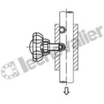 K0245.1206 DOIGT D'INDEXAGE AVEC BOUTON 5 LOBE