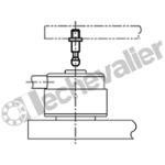K0911.1520021 VIS DE SERRAGE B=M20 C=21 ACIER