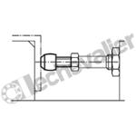 K0106.03 BOUCHON DE PROTECTION D=15 CAOUTCHO