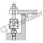K0397.05 CHAPE A TIGE FILETEE M05X14,5 ACIER