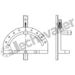K1277.113016 POUSSOIR GELULE ARRONDI,FORME:A SS
