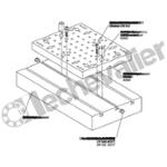 K0809.212201515 CONSOLE + TRAME MODULAIRE FORME B